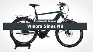 Rower Elektryczny Winora Sinus N8 - Prezentacja roweru