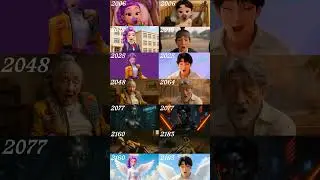RUMI & JINU KPOP DEMON HUNTERS YEAR EVOLUTION SINGING 