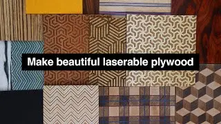 DIY Laser Plywood That Looks AMAZING!