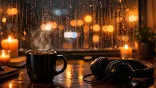 Cozy Rainy Night ☔ Lo-Fi Beats to Relax, Study & Focus | Rain on Window
