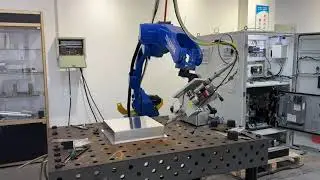 Laser aluminum welding for a Spanish customer