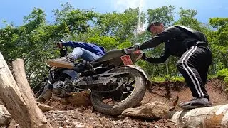 INSANE ADVENTURE RIDE || IMPOSSIBLE ROAD || LANDSLIDE || PART-1 || MADHUR SAHANI ||