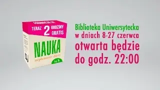 17% wiedzy i 2 godziny nauki GRATIS! ;-) (Biblioteka Uniwersytecka UWM w Olsztynie)