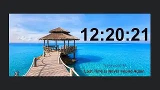 How To Display Time On Website Using HTML CSS And JavaScript | Time On HTML Website #video