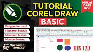 BARU BELAJAR COREL DRAW?? | TUTORIAL COREL DRAW MULAI DARI NOL