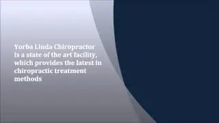 Yorba Linda Chiropractor