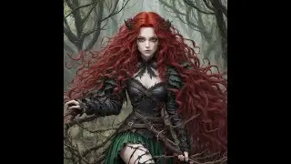 If Disney Princesses were Dark. AI Art