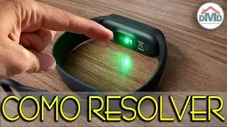 Luz ou Led Verde Piscando Sem Parar Na Mi Band - Como Resolver