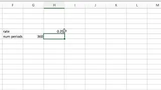 PMT function in Excel, Finance Lesson 1