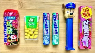 🍭Unpacking Tic Tac Mentos Chupa Chups  Lollipops Unpacking  ASMR  Satisfying Video
