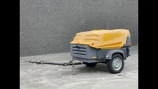 Used atlas Copco XAS 37 mobile compressor FOR SALE&ndash; 2014 | LOW HOURS│REF P24090218