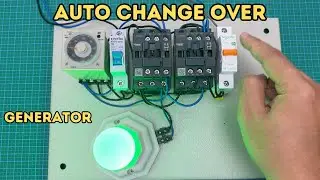 AUTOMATIC CHANGE OVER SWITCH WITH TIMER DELAY FOR GENERATOR