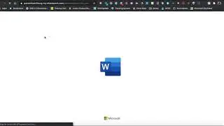 OneDrive: Create a Word Document