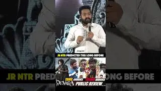 Jr NTR's Powerful Speech on Negative Reviews | Devara | Jr NTR |