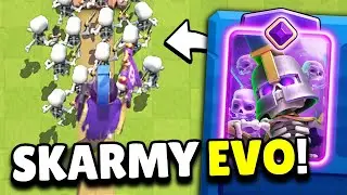 UFFICIALE... PROVO la NUOVA ARMATA di SCHELETRI EVO! ☠️ Clash Royale ITA