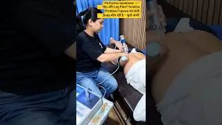 Piriformis Syndrome Treatment 💥 | Shockwave Therapy + Chiropractic 🧠 | Sciatica & Hip Pain Relief #