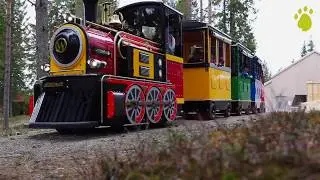 🚂 Wattman Maxi Express Outdoor Edition Delivered to Namsskogan Family Park, Norway! 🇳🇴✨