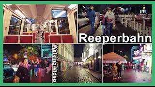St Pauli Reeperbahn walking Video / Noch nicht viel los an der Reeperbahn! / Hamburg, Deutschland