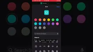 How to make custom app icons!!! First open the shortcuts app #shorts