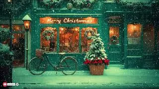 Refined Winter Jazz Resonates Beneath Falling Snow Crafting A Calm And Late Night Ambience