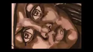 How to Draw a  Black Manga Male Face with Camo Cap &  Dreadlocks