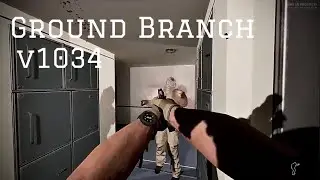 GROUND BRANCH v1034! Secondary only on nighttime plane!! Trained vs Veteran AI! *no commentary