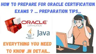 How to prepare for oracle certification exam ? 🤔 Step by step preparation tips for Oracle Exams 😍