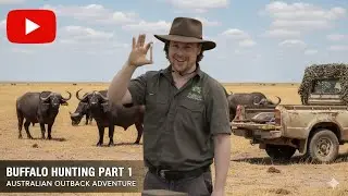 (The Hook): I Trapped a Giant Buffalo! | Australian Outback Hunting (Part 1)#viralvideo #hunting 