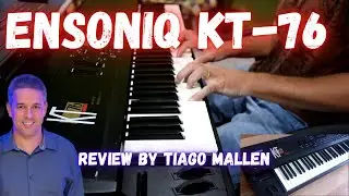 ENSONIQ KT-76  -  ano 1994  - (FACTORY SOUNDS) REVIEW by TIAGO MALLEN #ensoniq
