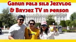 Meeting Jezvlog & Bryjez TV in Madrid, Spain