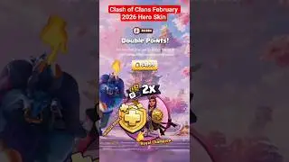 Clash of Clans February 2026 Gold pass & Hero Skins Revealed!
