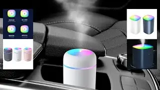 Naz Express | Home Car Office Air Freshener Oil Diffuser Ultrasonic Fragrance Sleep Atomizer