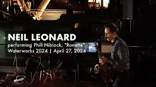 Neil Leonard performing Phill Niblock, 