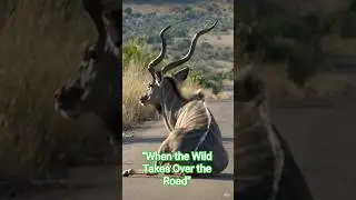 &ldquo;When the Wild Takes Over the Road&rdquo;#ReelsUSA#ShortsUSA#ViralUSA#USAReels#Nature#NatureLovers