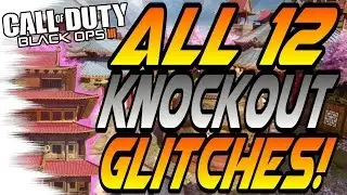 *NEW* ALL 12 KNOCKOUT Glitches! - Wallbreaches, High Ledges (BO3 Eclipse Knockout Glitch)