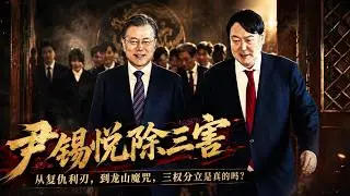 尹锡悦除三害：从文在寅的复仇利刃，到龙山魔咒开创者，三权分立是个谎言吗？