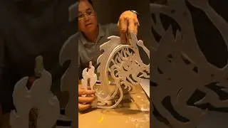 Dad making Mid-Autumn festival lanterns for his grandbabies! #asian #asiandad #viet #asianfamily
