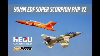 FMS // 90mm EDF Super Scorpion PNP V2 // FMS145PCM6S - FMS145PO6S