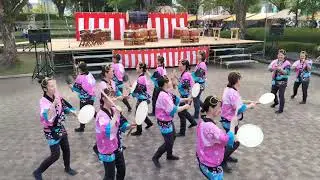 育英短期大学OG 友龍太鼓 「第51回高崎まつり」 0823土曜日2025