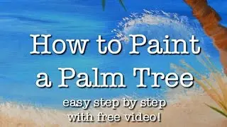 Learning about Palm Print Activity in the class||Palm painting work||Palm tree Painting||Palm colour