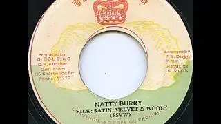 Silk, Satin, Velvet & Wool [Aka Carl Fletcher] - Natty Burry [1975]