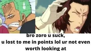 when you use starkk and get more points than zoro - Anime Battle Arena (ABA)