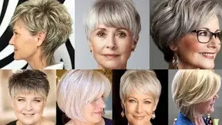 Most demanding short pixie Haircut For Older Woman's #trending