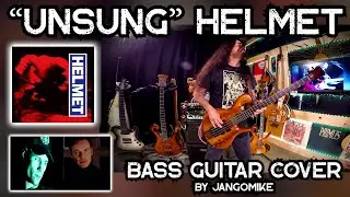 UNSUNG Helmet | Bass Guitar Cover by JangoMike #bass #cover #headbanger