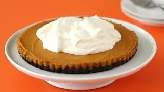 Chocolate-Pumpkin Tart - Martha Stewart