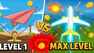 LEVEL 1 to MAX EVOLUTION Plane! 🚀 | Epic Plane Evolution Gameplay
