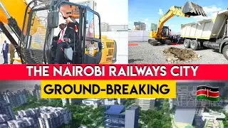 LIGHT AT THE END OF THE TUNNEL as Nairobi Railways city Break ground Today.