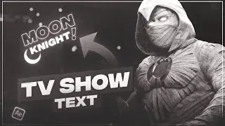 TV Show Style Text After Effect AMV Tutorial | افتر افكت شرح تكست ستايل التي في
