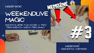 IMPOSSIBLE PREDICTION card trick | LiveMagic #3 | by InsideMagic