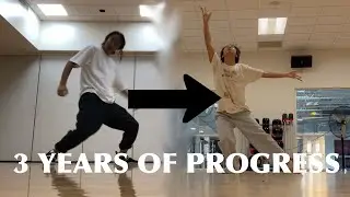 3 years of dance progress!